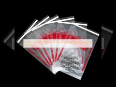 کیسه‌های پلاستیکی LDPE 40 میکرونی خودچسب با هشدار خفگی